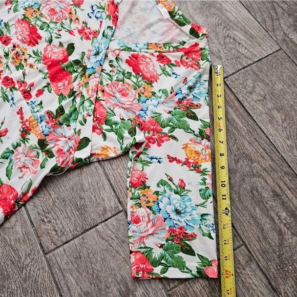 Measeor Short Sleeve Floral Maxi Dress Size XXL - Picture 8 of 15